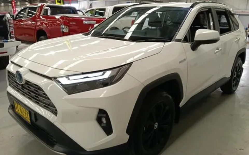 2022 Toyota RAV4 Axah52R Cruiser 2WD White 6 Speed Constant Variable Wagon Hybrid
