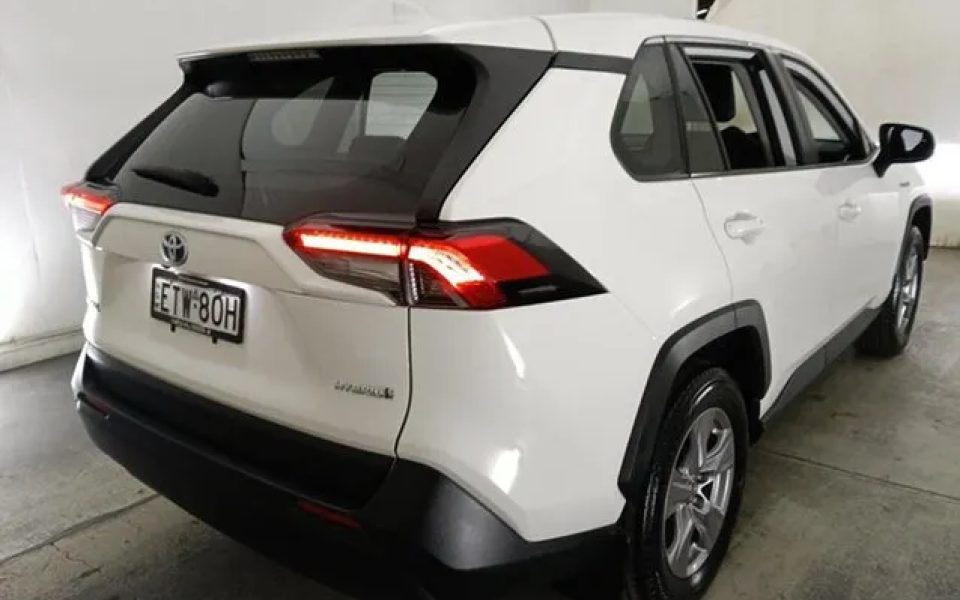 2022 Toyota RAV4 Axah52R GX 2WD White 6 Speed Constant Variable Wagon Hybrid
