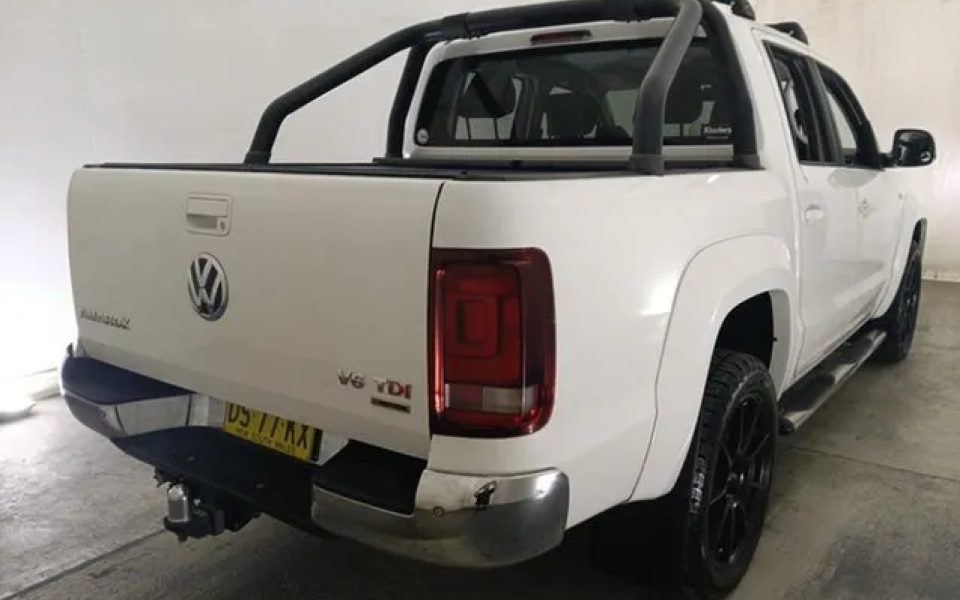 2017 Volkswagen Amarok 2H MY17.5 TDI550 4MOTION Perm Highline White 8 Speed Automatic Utility