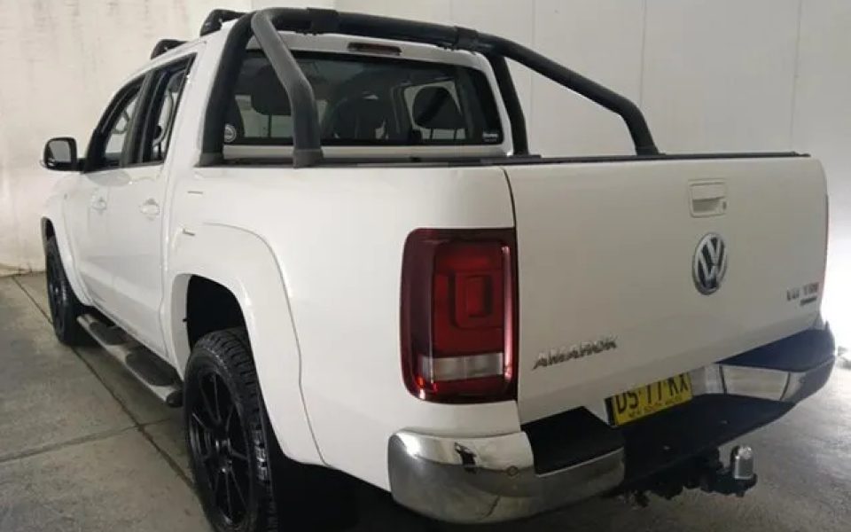 2017 Volkswagen Amarok 2H MY17.5 TDI550 4MOTION Perm Highline White 8 Speed Automatic Utility