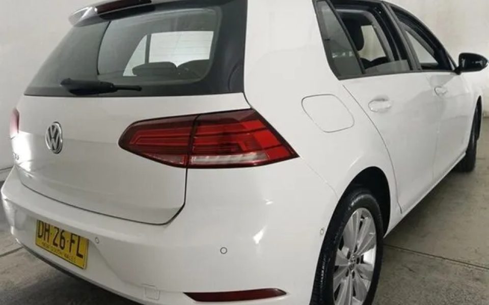 2018 Volkswagen Golf 7.5 MY18 110TSI DSG Trendline White 7 Speed Sports Automatic Dual Clutch