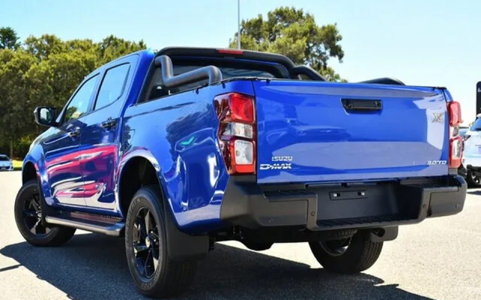 2026 Isuzu D-MAX RG MY25.5 X-Rider Crew Cab Neptune Blue 6 Speed Sports Automatic Utility