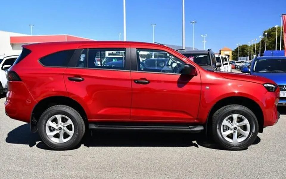 2026 Isuzu MU-X RJ MY25.5 LS-M Rev-Tronic 4x2 Magnetic Red 8 Speed Sports Automatic Wagon