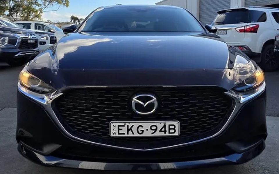 2020 Mazda 3 BP2S7A G20 SKYACTIV-Drive Pure Blue 6 Speed Sports Automatic Sedan