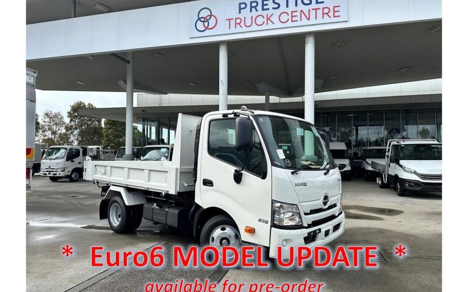 2026 Hino 300 Series 616 Tipper Pro Tipper (White)