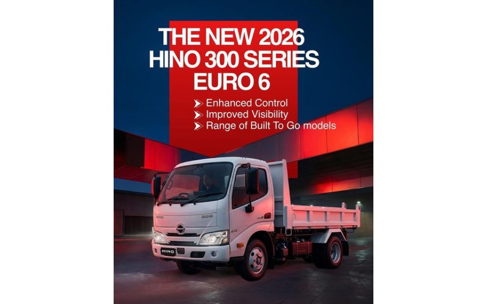 2026 Hino 300 Series 616 Tipper Pro Tipper (White)