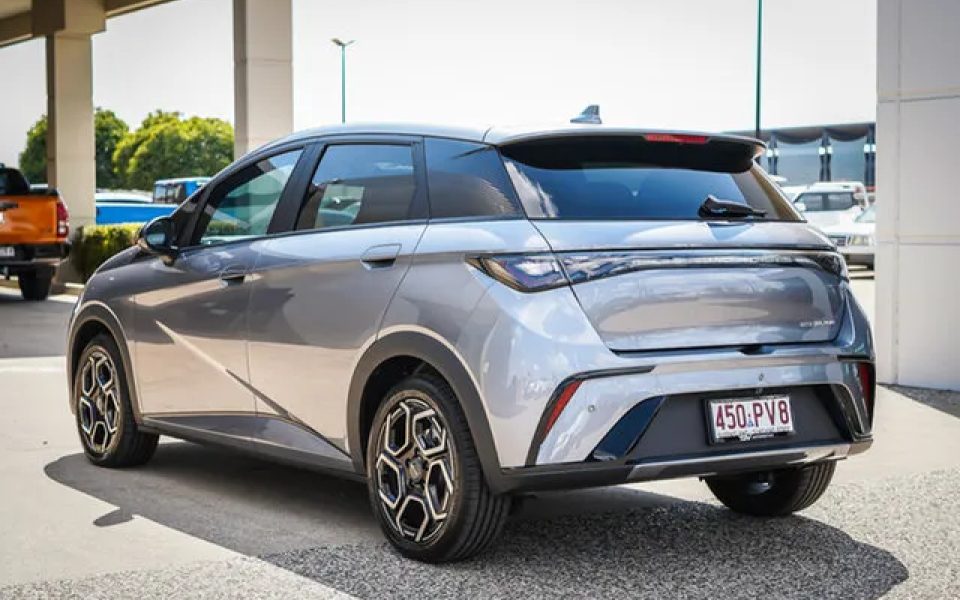 2025 BYD Dolphin MY25 Premium Harbour Grey 1 Speed Reduction Gear Hatchback