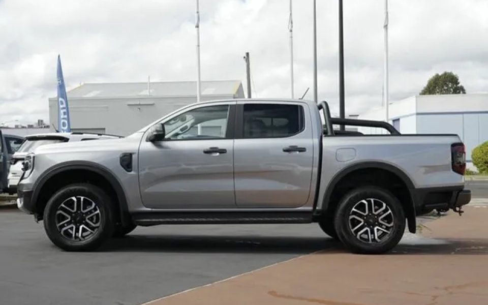 2025 Ford Ranger PY 2025.25MY Sport Aluminium 10 Speed Sports Automatic Double Cab