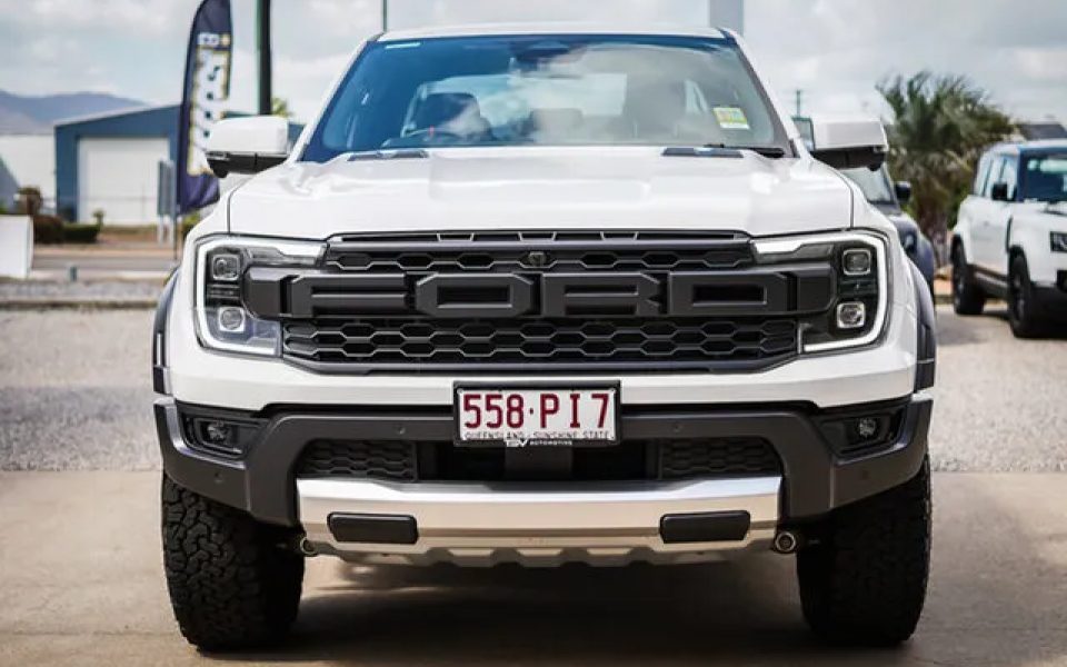 2026 Ford Ranger PY 2026.00MY Raptor FullTime 4WD DR Arctic White 10 Speed Sports Automatic Dual Cab