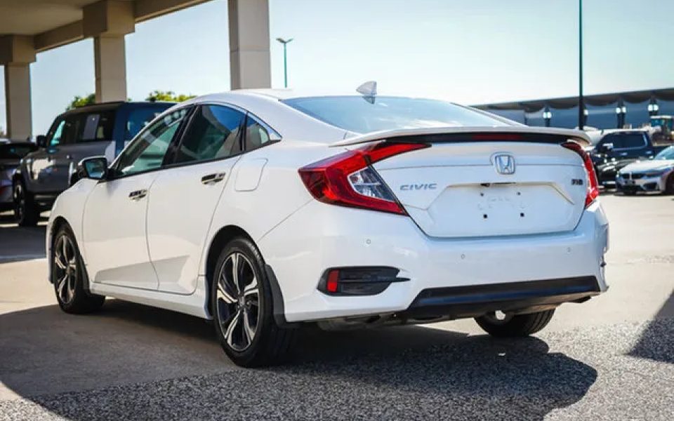 2017 Honda Civic 10th Gen MY17 RS White 1 Speed Constant Variable Sedan