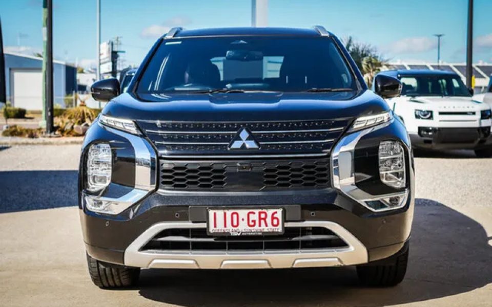 2023 Mitsubishi Outlander ZM MY23 Exceed Tourer AWD Black 8 Speed Constant Variable Wagon