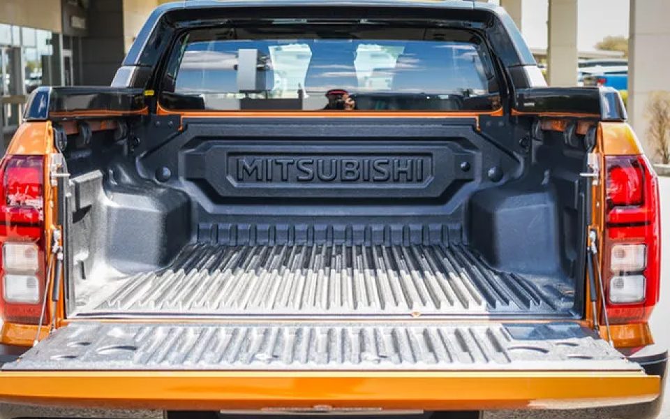 2025 Mitsubishi Triton MV MY25 GSR Pick-up Double Cab 4x4 Orange 6 Speed Sports Automatic Utility