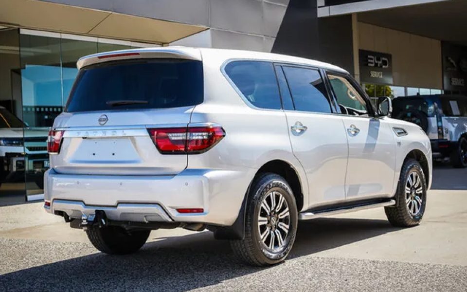 2022 Nissan Patrol Y62 MY22 TI Silver 7 Speed Sports Automatic Wagon