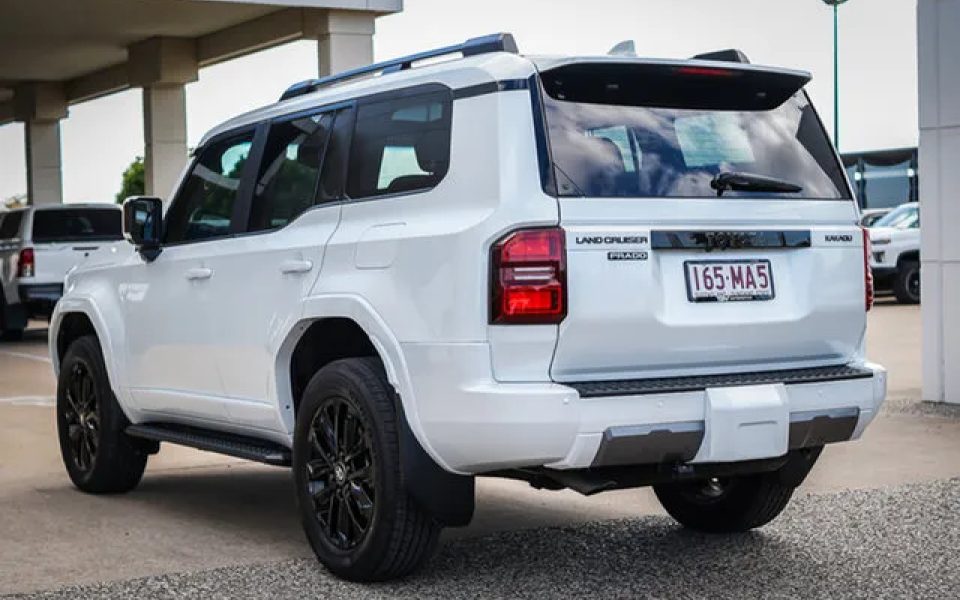 2024 Toyota Landcruiser Prado GDJ251R Kakadu White 8 Speed Sports Automatic Wagon