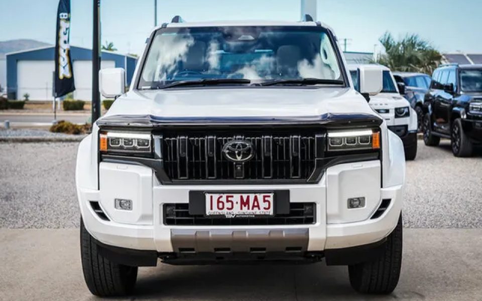 2024 Toyota Landcruiser Prado GDJ251R Kakadu White 8 Speed Sports Automatic Wagon
