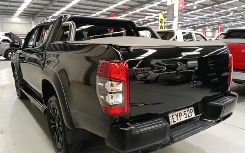 2023 Mitsubishi Triton MR MY23 GLX-R Double Cab Black 6 Speed Sports Automatic Utility