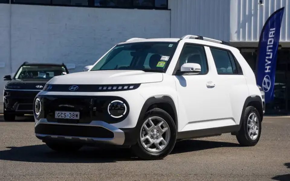 2026 Hyundai Inster AX.V1 MY26 2WD Atlas White 1 Speed Reduction Gear Wagon