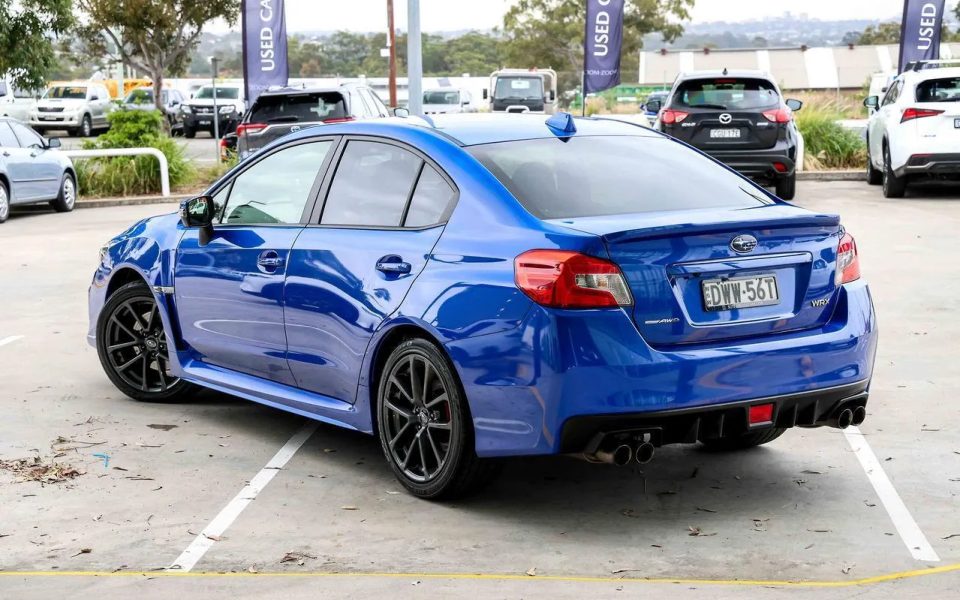 2018 Subaru WRX VA MY18 AWD Blue 6 Speed Manual Sedan