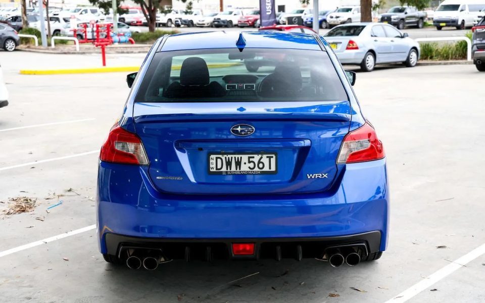 2018 Subaru WRX VA MY18 AWD Blue 6 Speed Manual Sedan