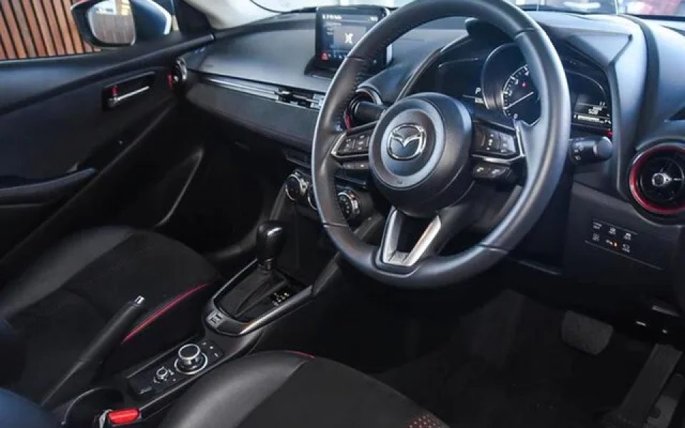 2025 Mazda 2 DL2SAA G15 SKYACTIV-Drive GT Snowflake White Pearl 6 Speed Sports Automatic Sedan