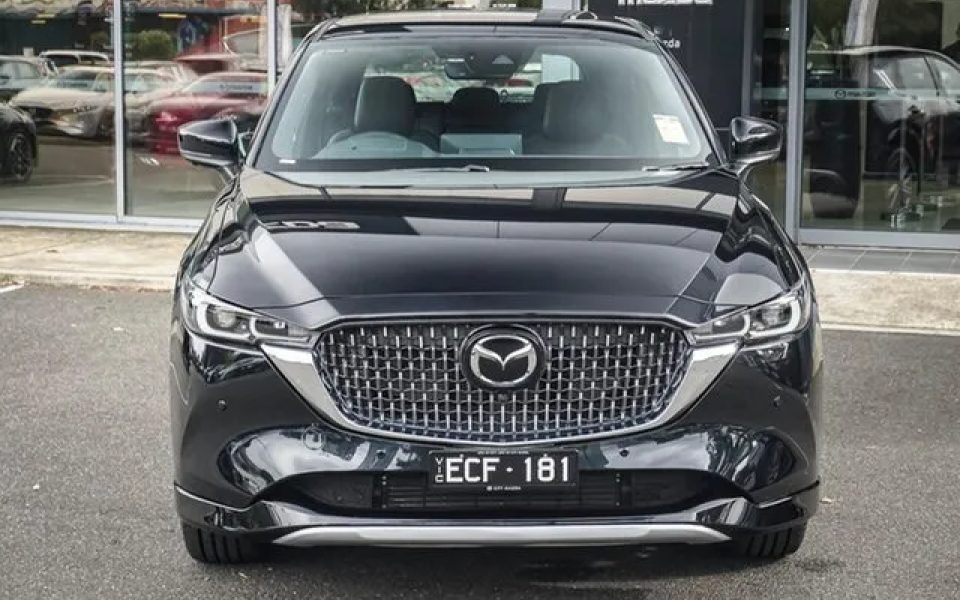 2025 Mazda CX-5 KF4WLA G35 SKYACTIV-Drive i-ACTIV AWD Akera Jet Black 6 Speed Sports Automatic Wagon