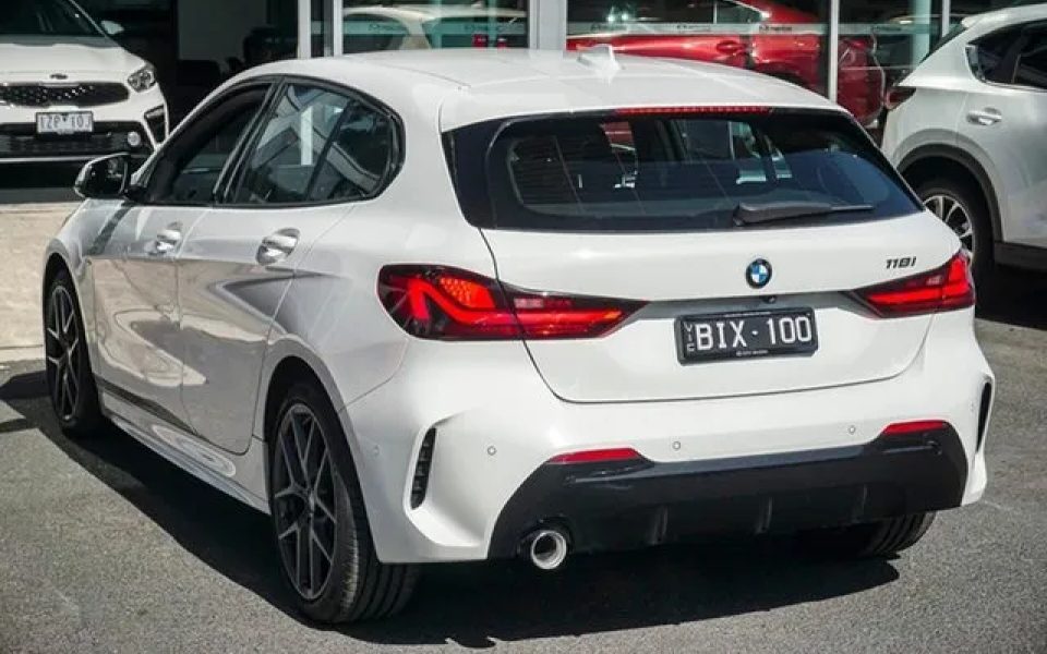 2020 BMW 1 Series F40 118i DCT Steptronic M Sport Alpine White 7 Speed Sports Automatic Dual Clutch