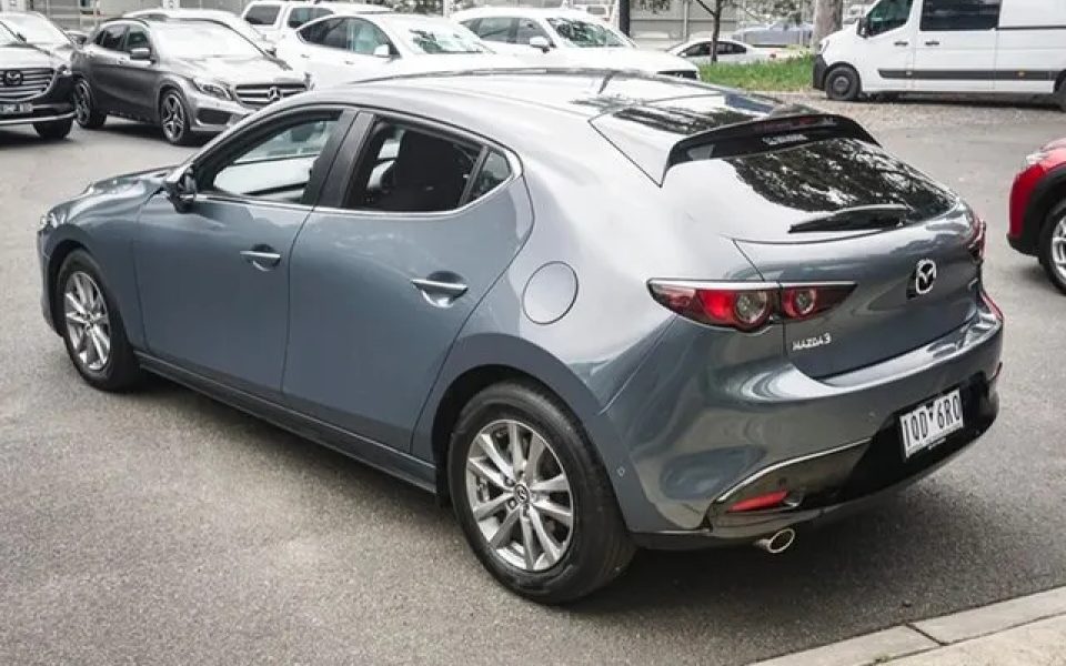 2019 Mazda 3 BP2H7A G20 SKYACTIV-Drive Pure Polymetal Grey 6 Speed Sports Automatic Hatchback