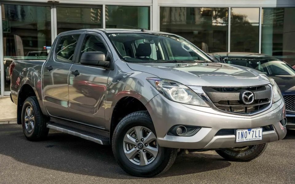 2017 Mazda BT-50 UR0YG1 XT 4x2 Hi-Rider Aluminium 6 Speed Sports Automatic Utility