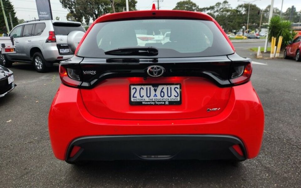 2025 Toyota Yaris Ascent Sport Hybrid Hatchback (Coral Rose) Used Car