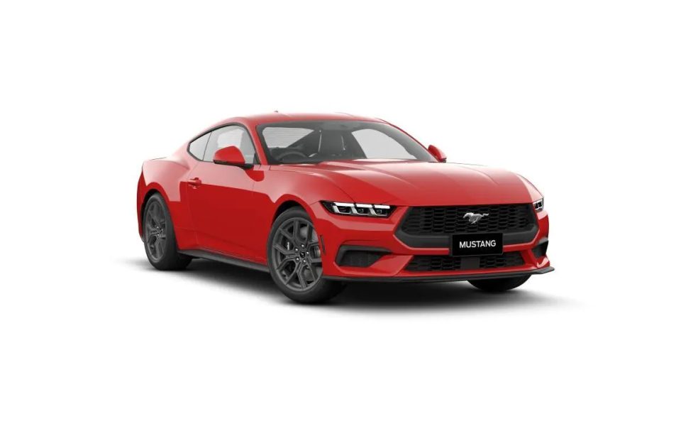 2025 Ford Mustang FO 2025.00MY Ecoboost Fastback SelectShift Race Red 10 Speed Sports Automatic
