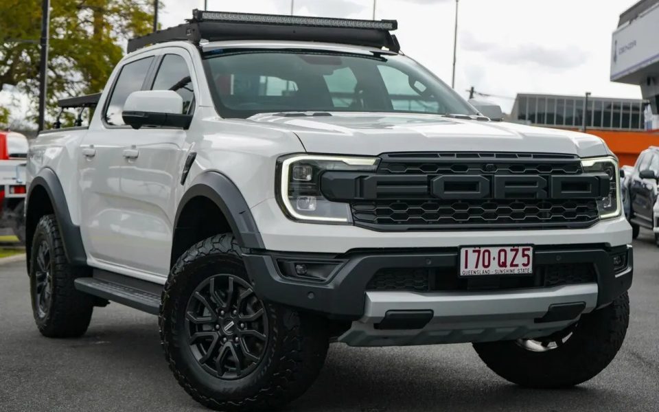 2024 Ford Ranger PY 2024.50MY Raptor FullTime 4WD DR White 10 Speed Sports Automatic Dual Cab