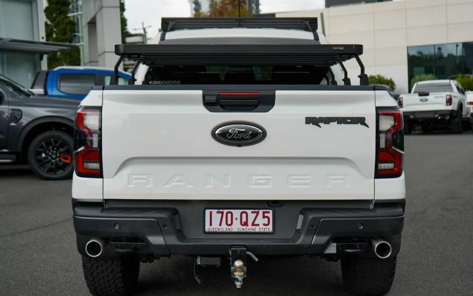 2024 Ford Ranger PY 2024.50MY Raptor FullTime 4WD DR White 10 Speed Sports Automatic Dual Cab
