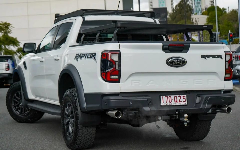 2024 Ford Ranger PY 2024.50MY Raptor FullTime 4WD DR White 10 Speed Sports Automatic Dual Cab