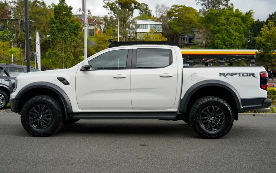 2024 Ford Ranger PY 2024.50MY Raptor FullTime 4WD DR White 10 Speed Sports Automatic Dual Cab