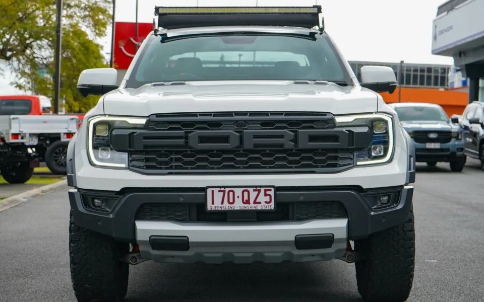 2024 Ford Ranger PY 2024.50MY Raptor FullTime 4WD DR White 10 Speed Sports Automatic Dual Cab