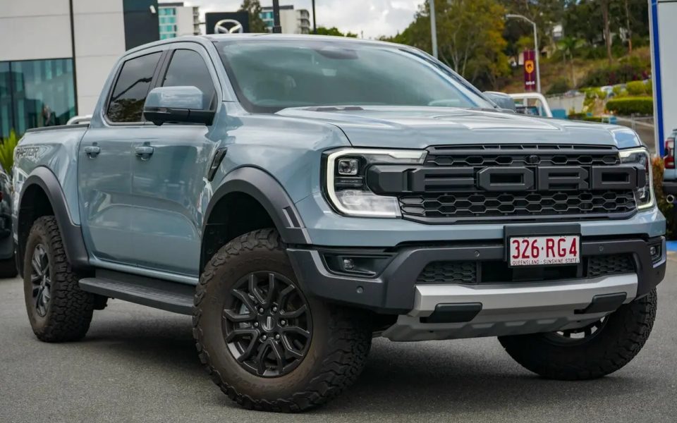 2025 Ford Ranger PY 2026.00MY Raptor FullTime 4WD DR Grey 10 Speed Sports Automatic Dual Cab