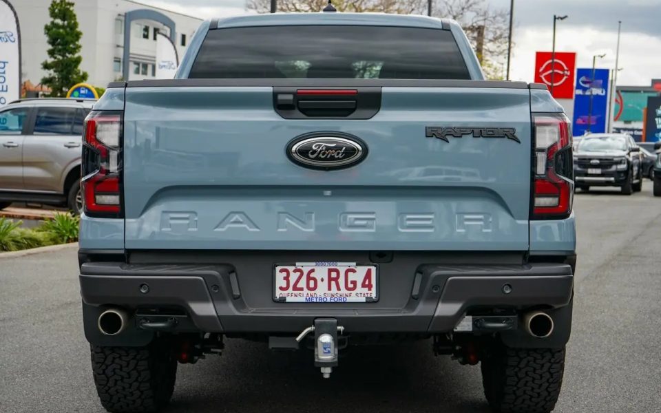 2025 Ford Ranger PY 2026.00MY Raptor FullTime 4WD DR Grey 10 Speed Sports Automatic Dual Cab