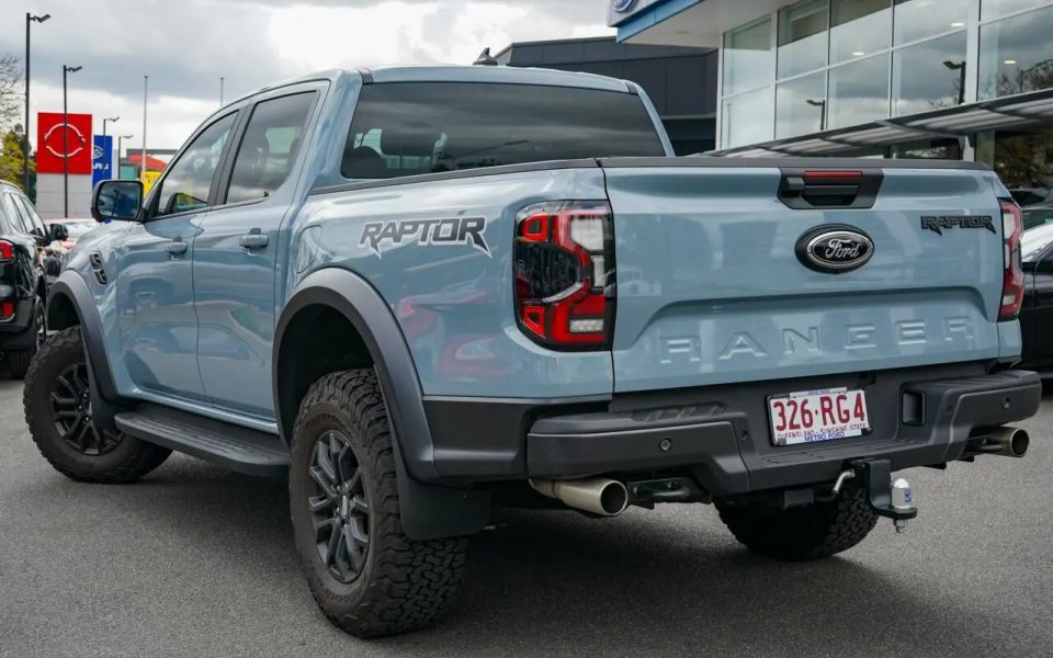 2025 Ford Ranger PY 2026.00MY Raptor FullTime 4WD DR Grey 10 Speed Sports Automatic Dual Cab
