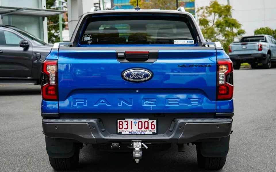 2025 Ford Ranger PY 2025.75MY PHEV Pick-up Double Cab MHT Wildtrak Blue 10 Speed Automatic Dual Cab