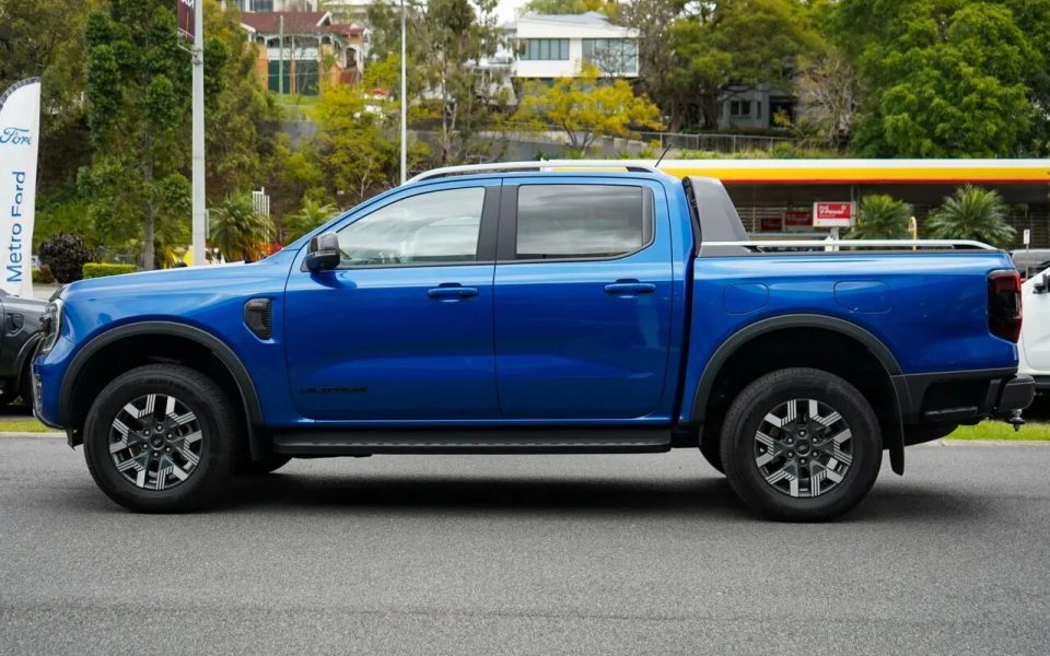 2025 Ford Ranger PY 2025.75MY PHEV Pick-up Double Cab MHT Wildtrak Blue 10 Speed Automatic Dual Cab