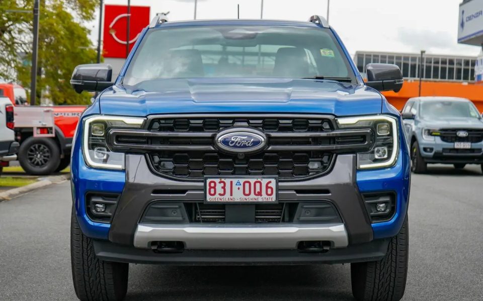 2025 Ford Ranger PY 2025.75MY PHEV Pick-up Double Cab MHT Wildtrak Blue 10 Speed Automatic Dual Cab