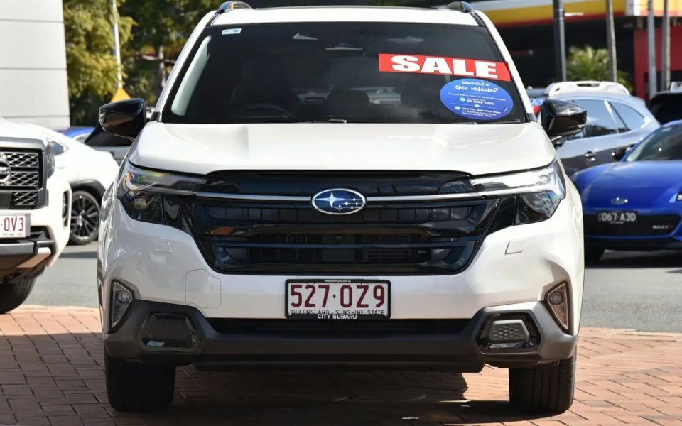 2025 Subaru Forester S6 MY26 Touring CVT AWD White 8 Speed Constant Variable Wagon