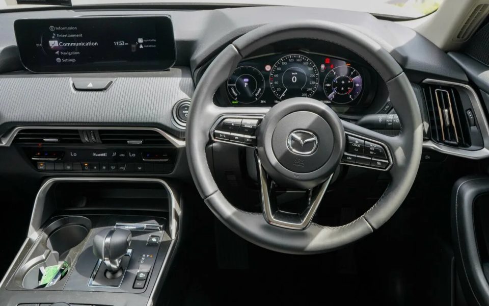2025 Mazda CX-60 KH0HB P50e Skyactiv-Drive i-ACTIV AWD Pure Platinum Quartz 8 Speed