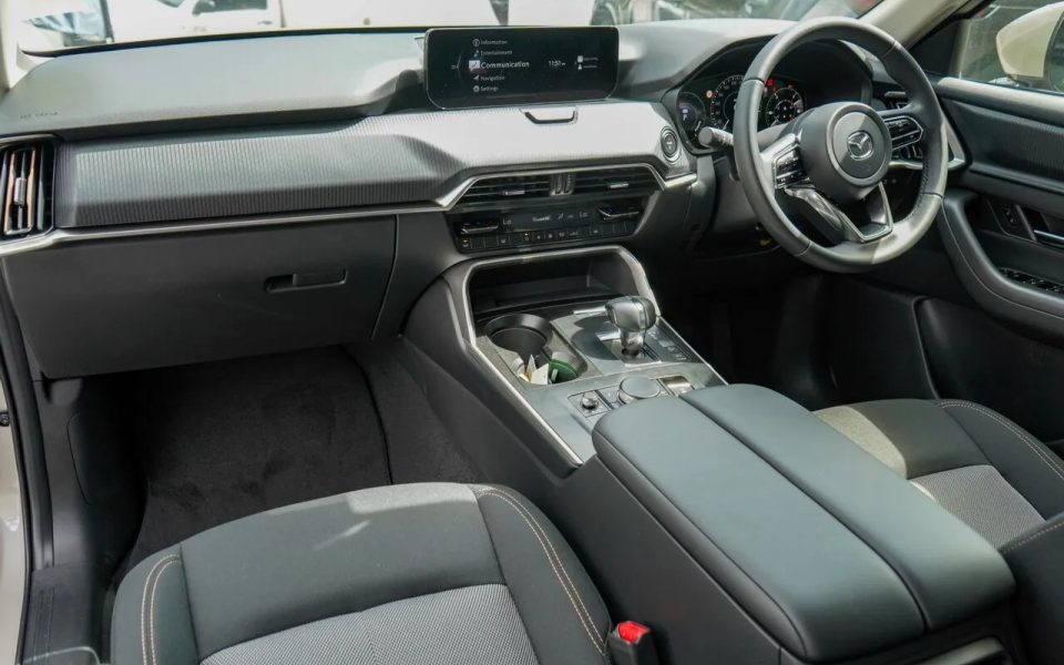 2025 Mazda CX-60 KH0HB P50e Skyactiv-Drive i-ACTIV AWD Pure Platinum Quartz 8 Speed