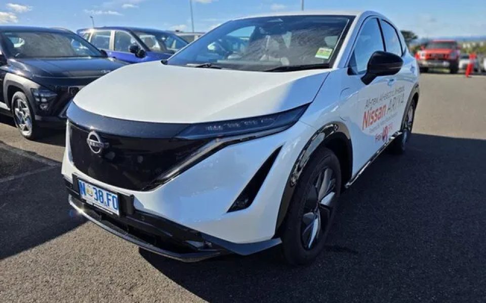 2025 Nissan Ariya FE0 MY25 Advance White Pearl 1 Speed Reduction Gear Wagon