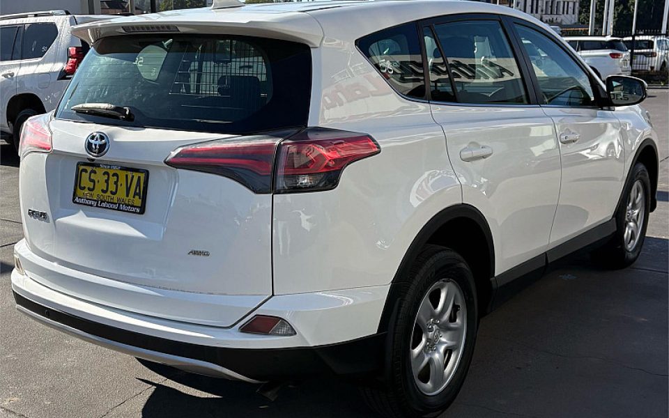 TOYOTA RAV4 ALA49R MY18 GX (4X4) 2018 4D WAGON 6 SP AUTOMATIC