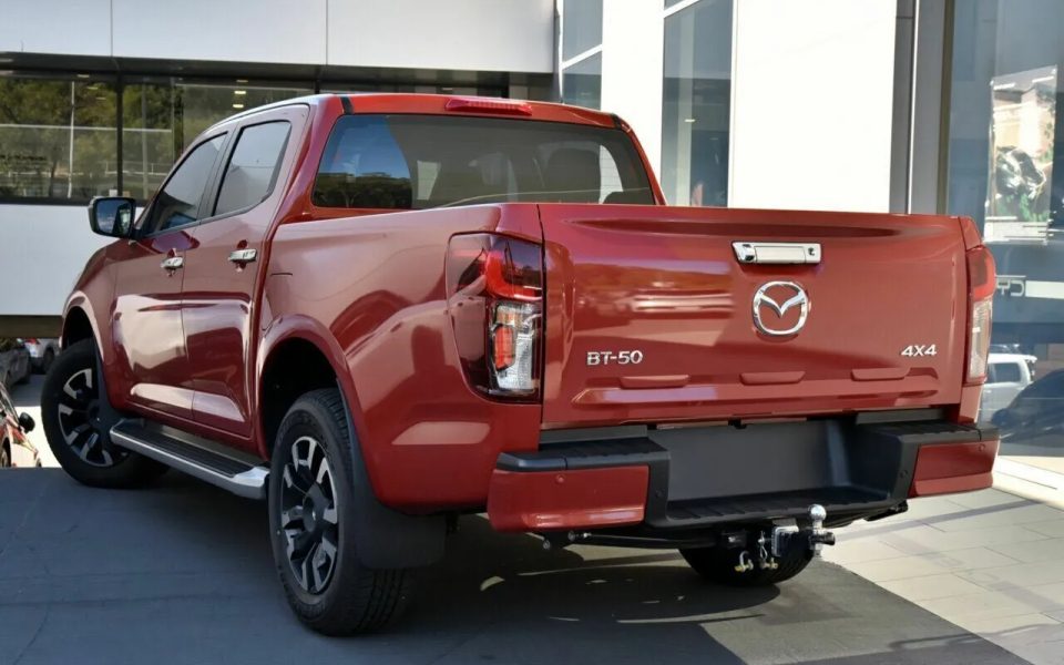 2025 Mazda BT-50 TFS40J GT Red 6 Speed Sports Automatic Utility