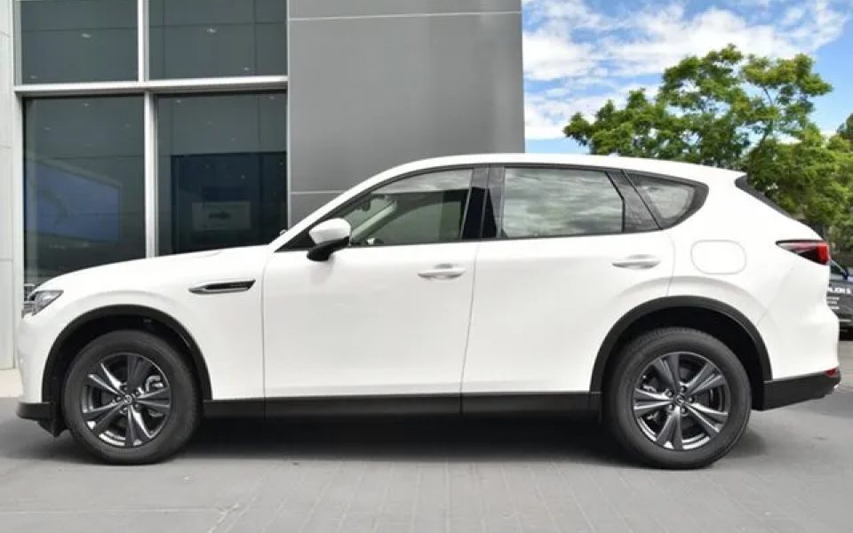 2025 Mazda CX-60 KH0HB P50e Skyactiv-Drive i-ACTIV AWD Evolve Rhodium White 8 Speed
