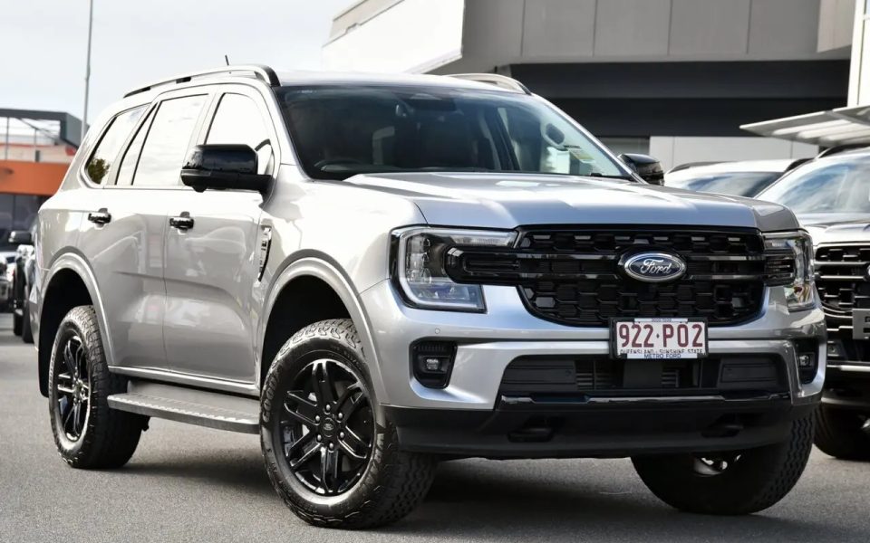 2025 Ford Everest UB 2026.00MY Sport FullTime 4WD DR Silver 10 Speed Sports Automatic SUV