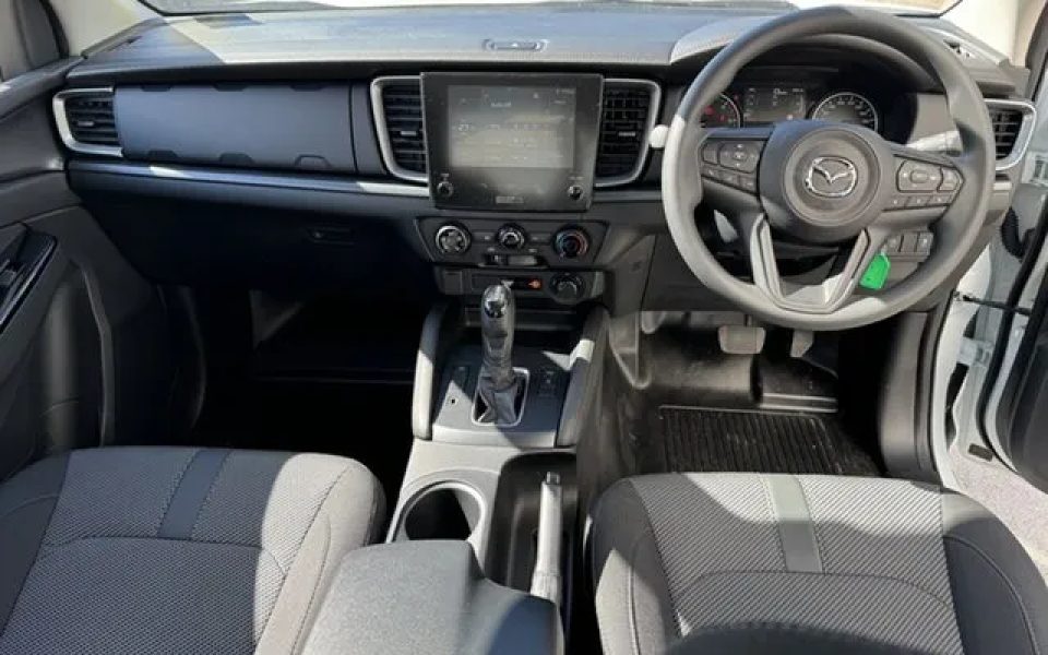 2026 Mazda BT-50 TFS40J XT Freestyle Ice White 6 Speed Sports Automatic Cab Chassis
